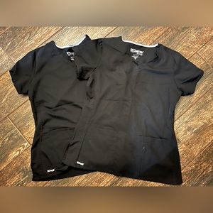 1 black Grey’s Anatomy scrub tops